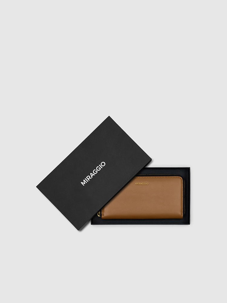 Theo Zip Around Wallet