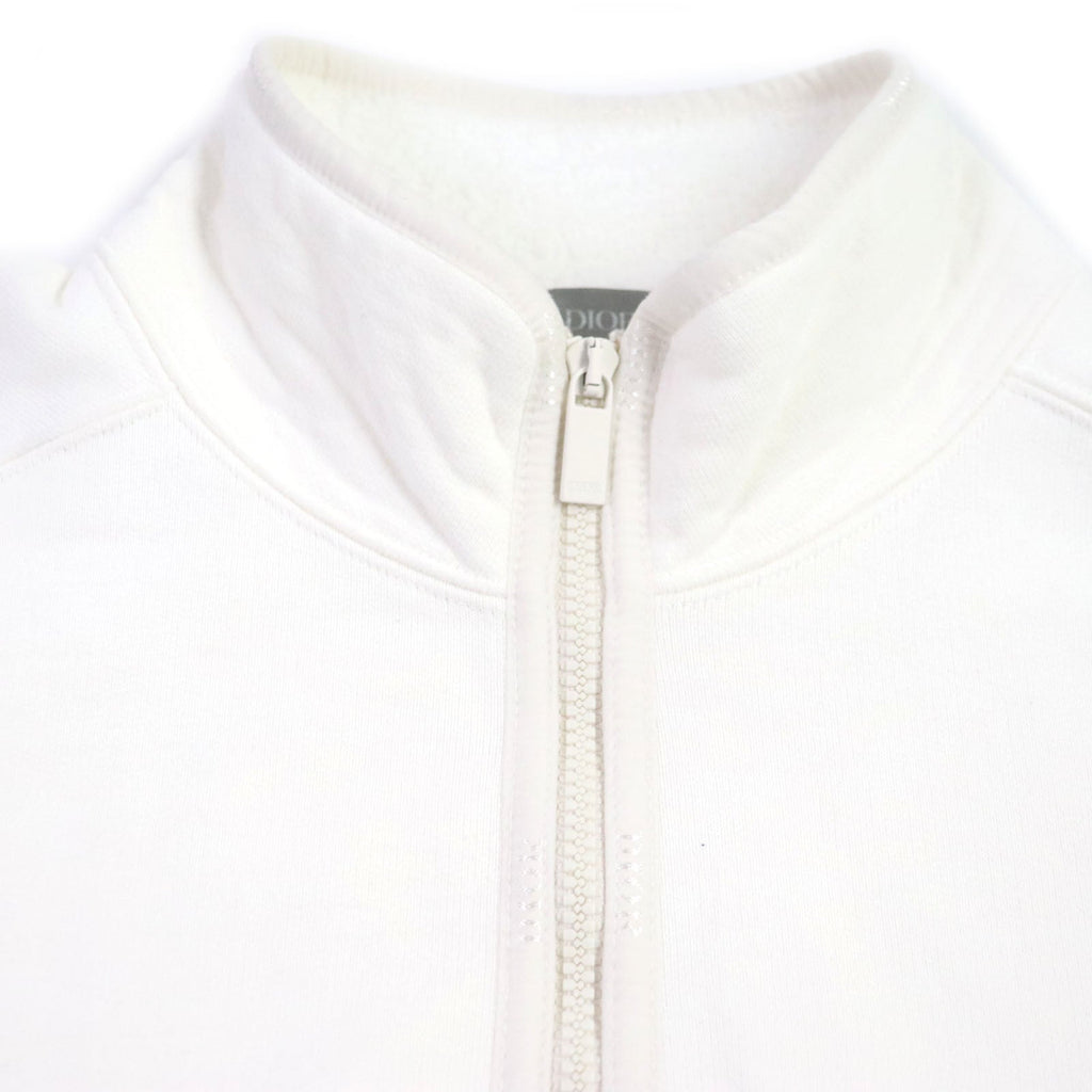 Dior Cotton XL Logo Half-Zip Pullover Sweatshirt