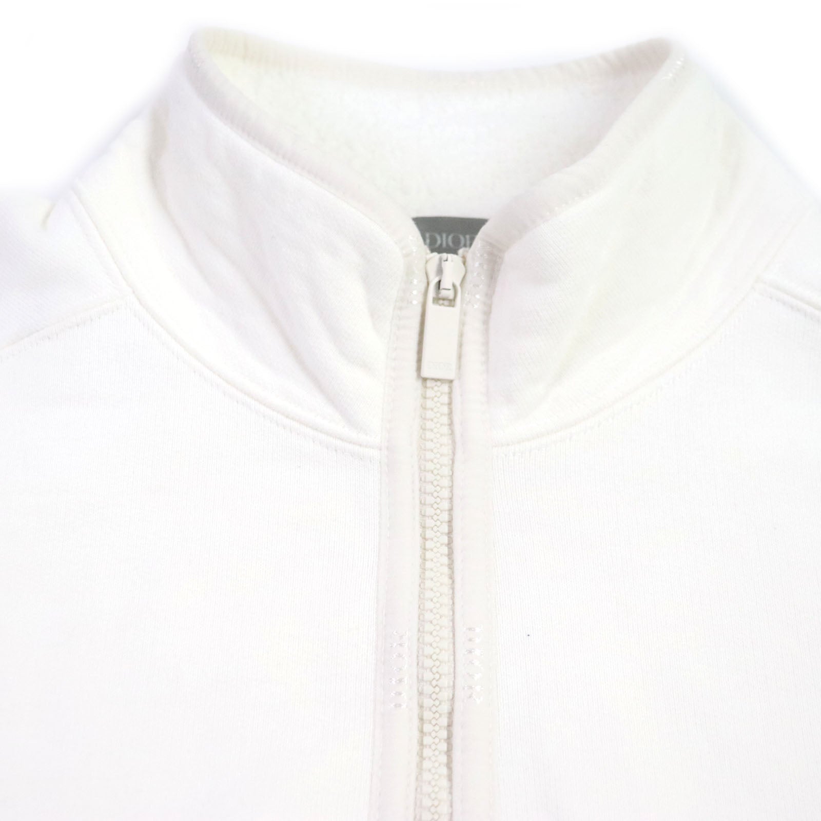 Dior Cotton XL Logo Half-Zip Pullover Sweatshirt
