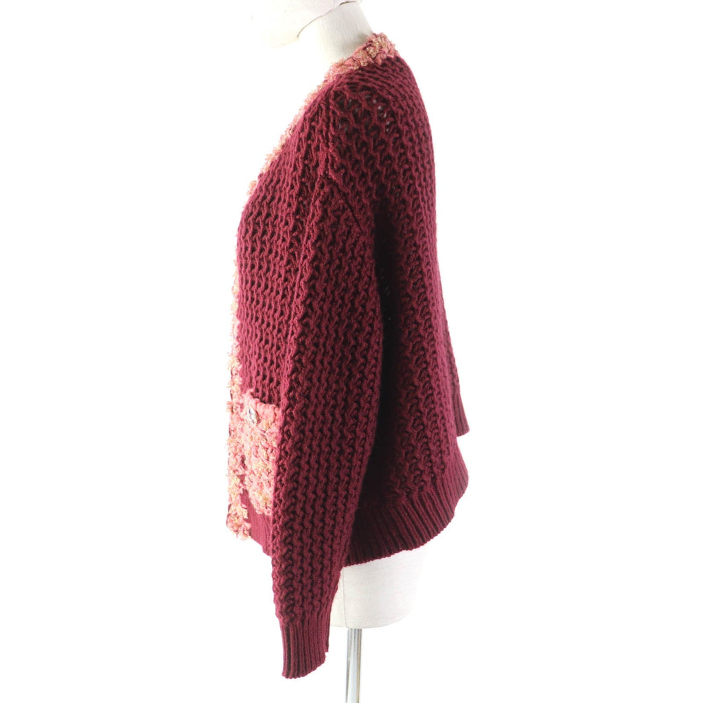 Chanel Cashmere Wool COCO Mark Knit igan