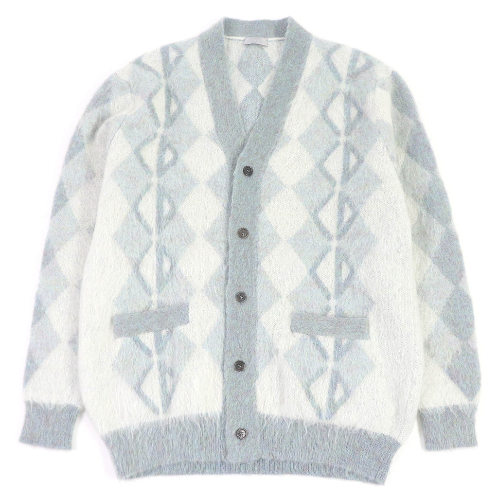 Dior Mohair Nylon Wool igan M Blue