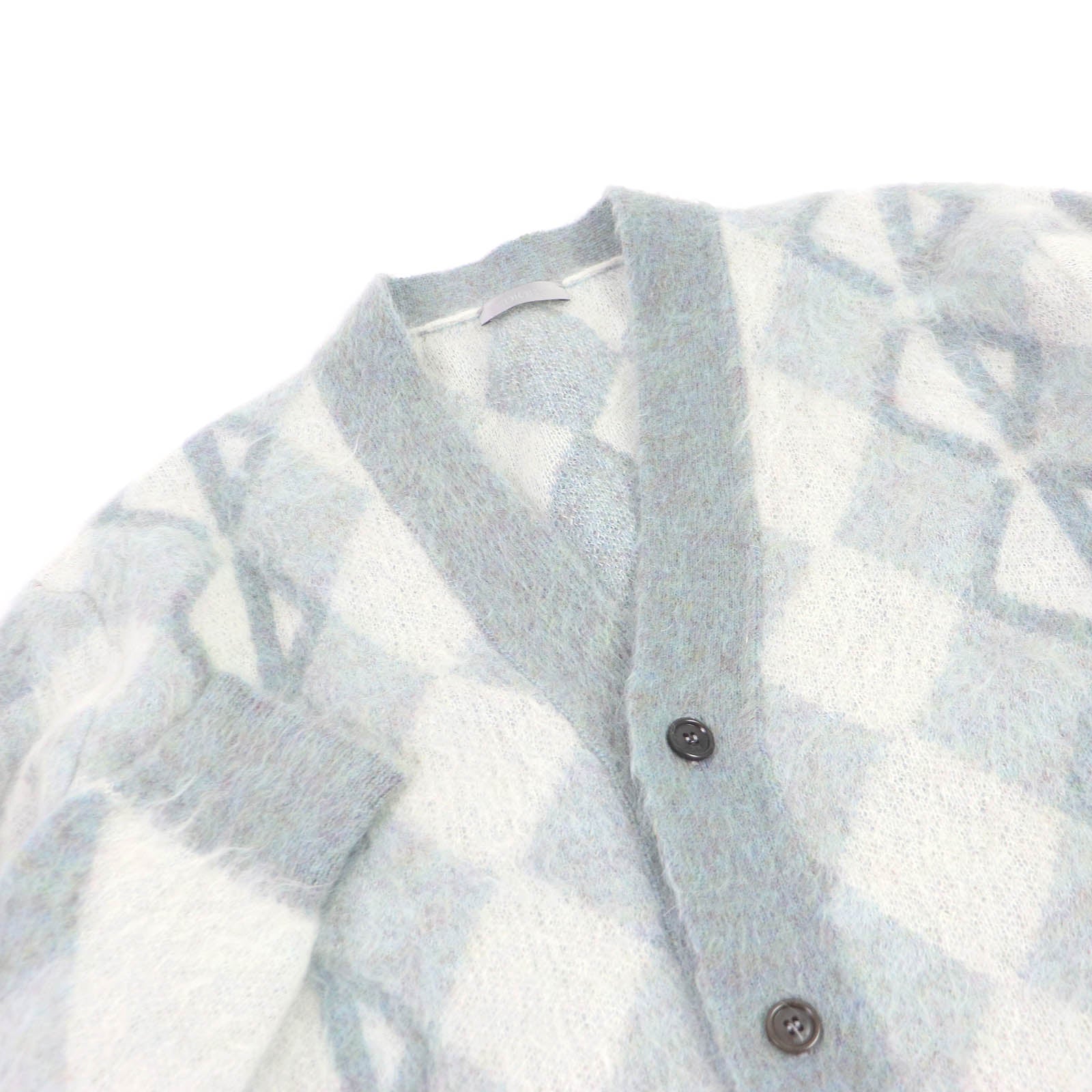 Dior Mohair Nylon Wool igan M Blue