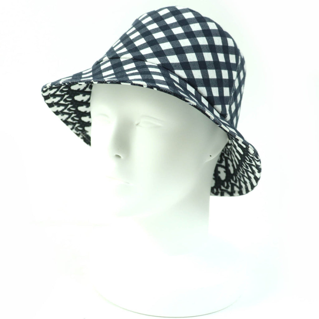 Dior Oblique Bucket Hat Navy Ivory Women