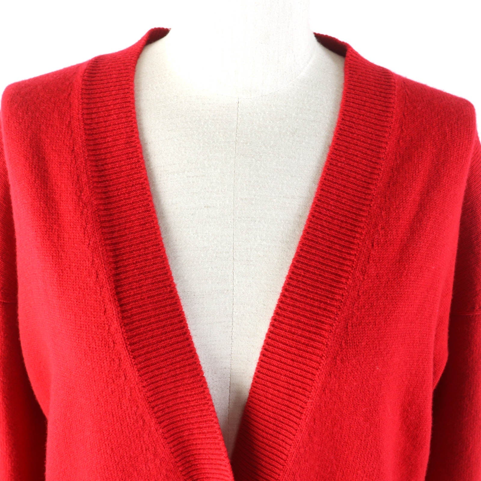 Chanel Cashmere V-neck igan with Jewel Buttons