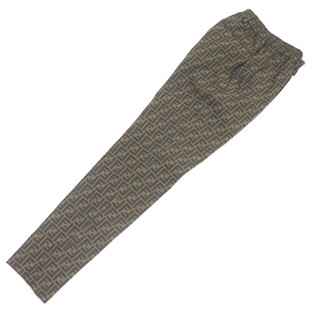 Fendi FF Logo Zucca Print Suit Brown 44