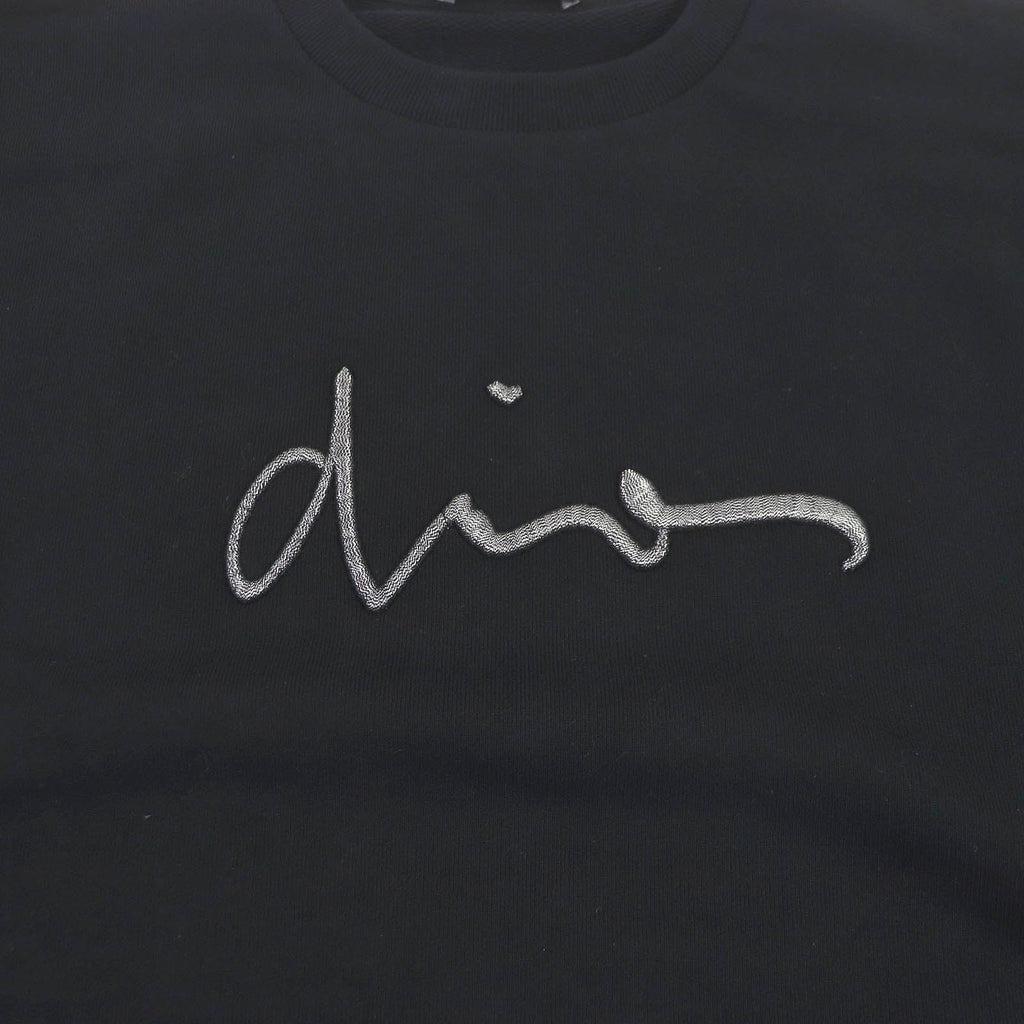 Dior Logo Embroidered Sweatshirt Black S
