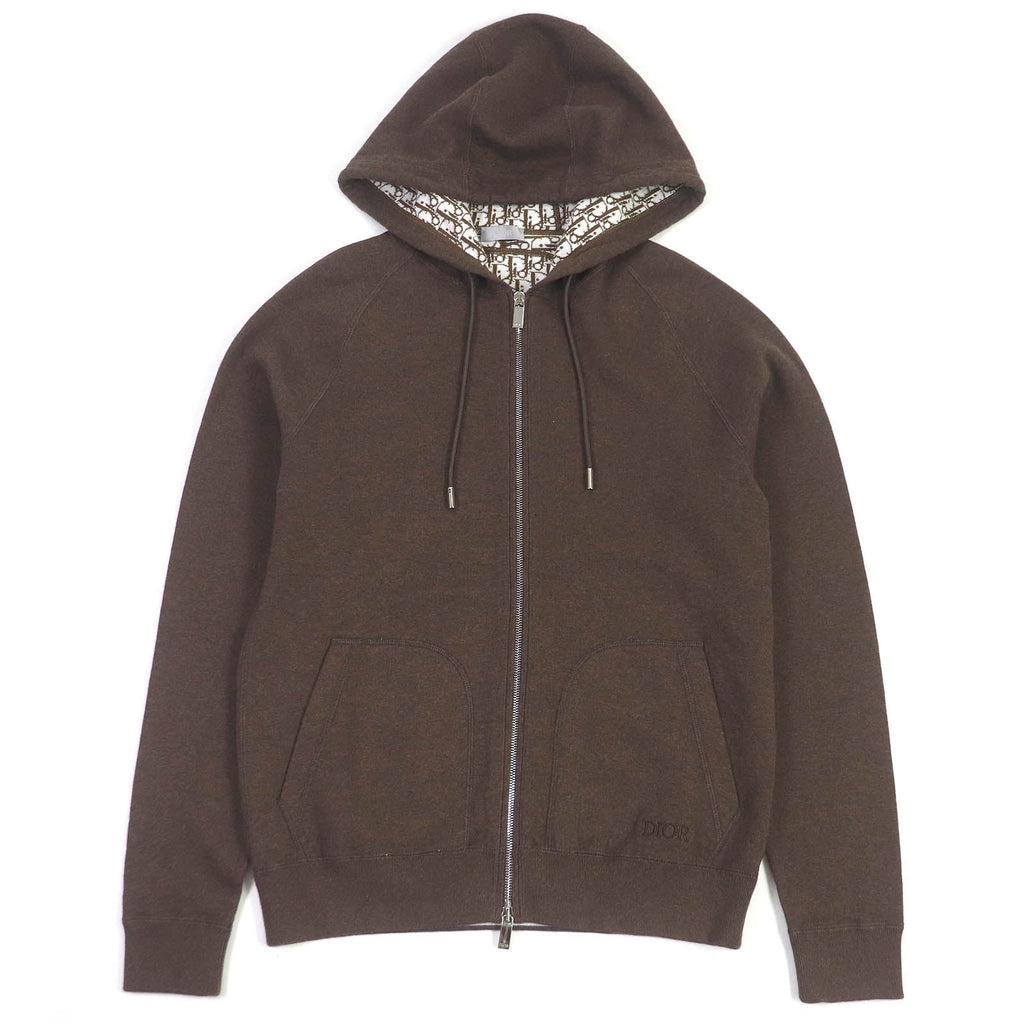 Dior Cotton Cashmere WZIP Parker Hoodie S