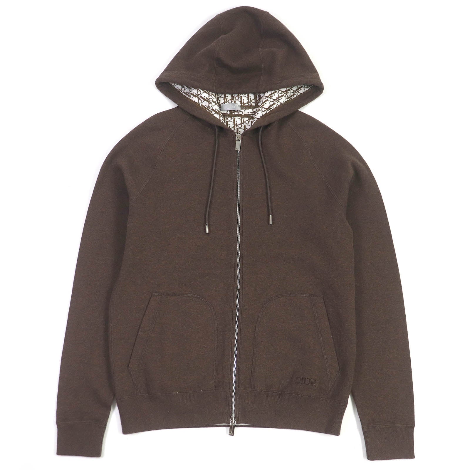 Dior Cotton Cashmere WZIP Parker Hoodie S