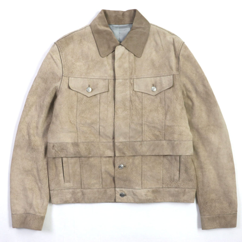 Dior×Cactus Jack Leather Jacket Sheep Leather Jacket