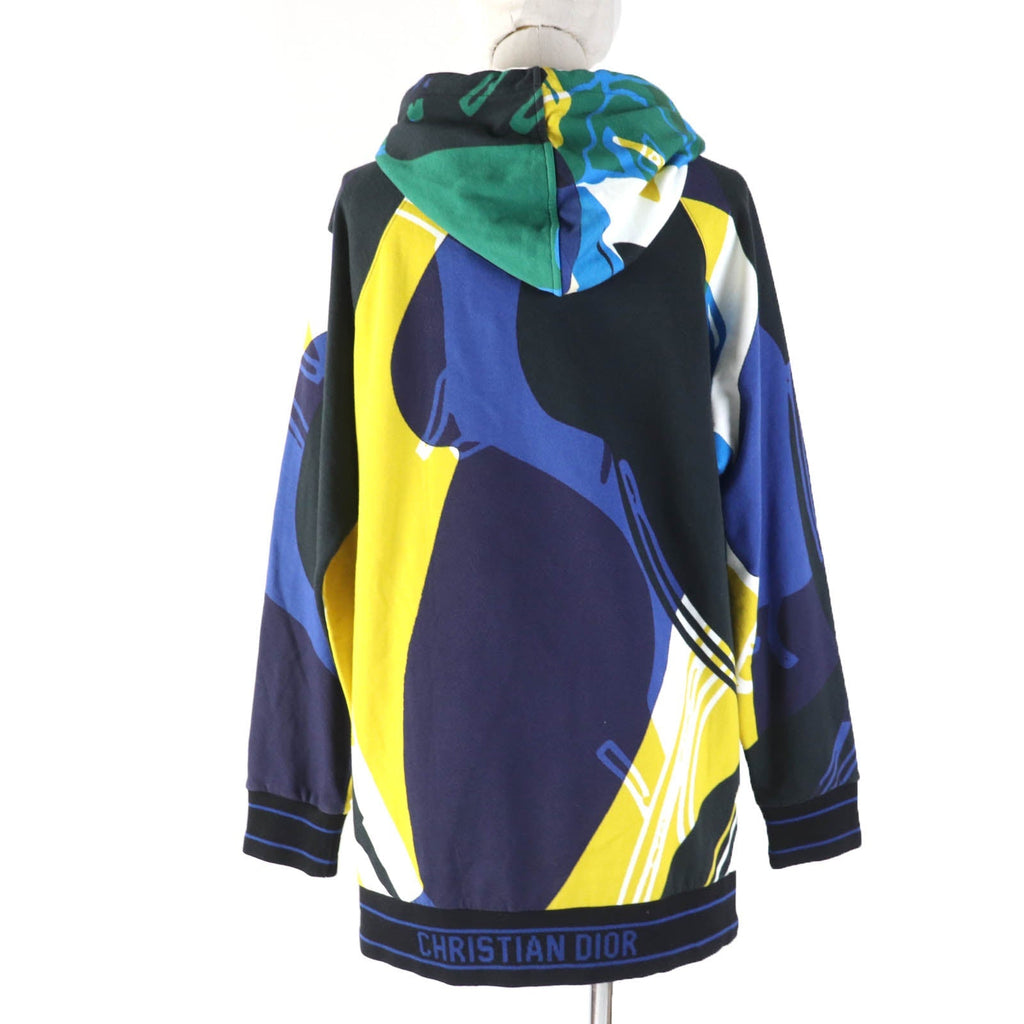 Dior Cotton Logo Print Hoodie XS