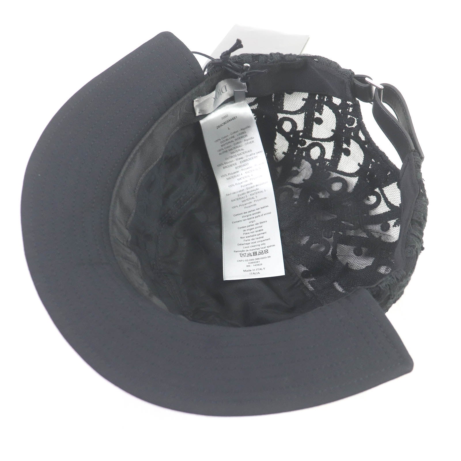 Dior Oblique Cotton Newsboy Hat
