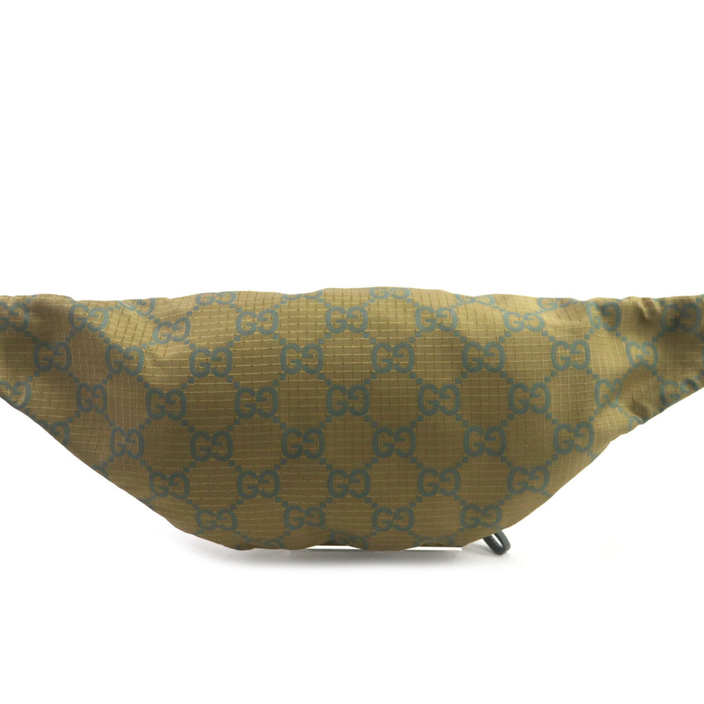 Gucci GG Ripstop Nylon Leather Belt Bag