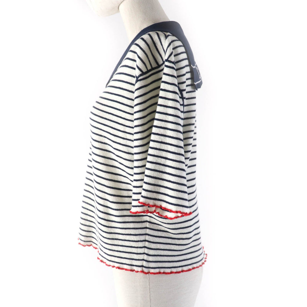 Dior Linen Cashmere Silk Knit Top Women