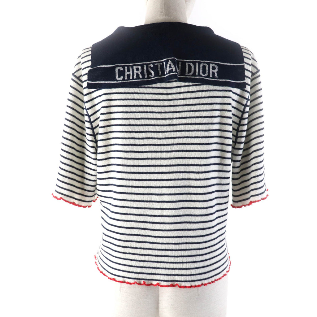 Dior Linen Cashmere Silk Knit Top Women