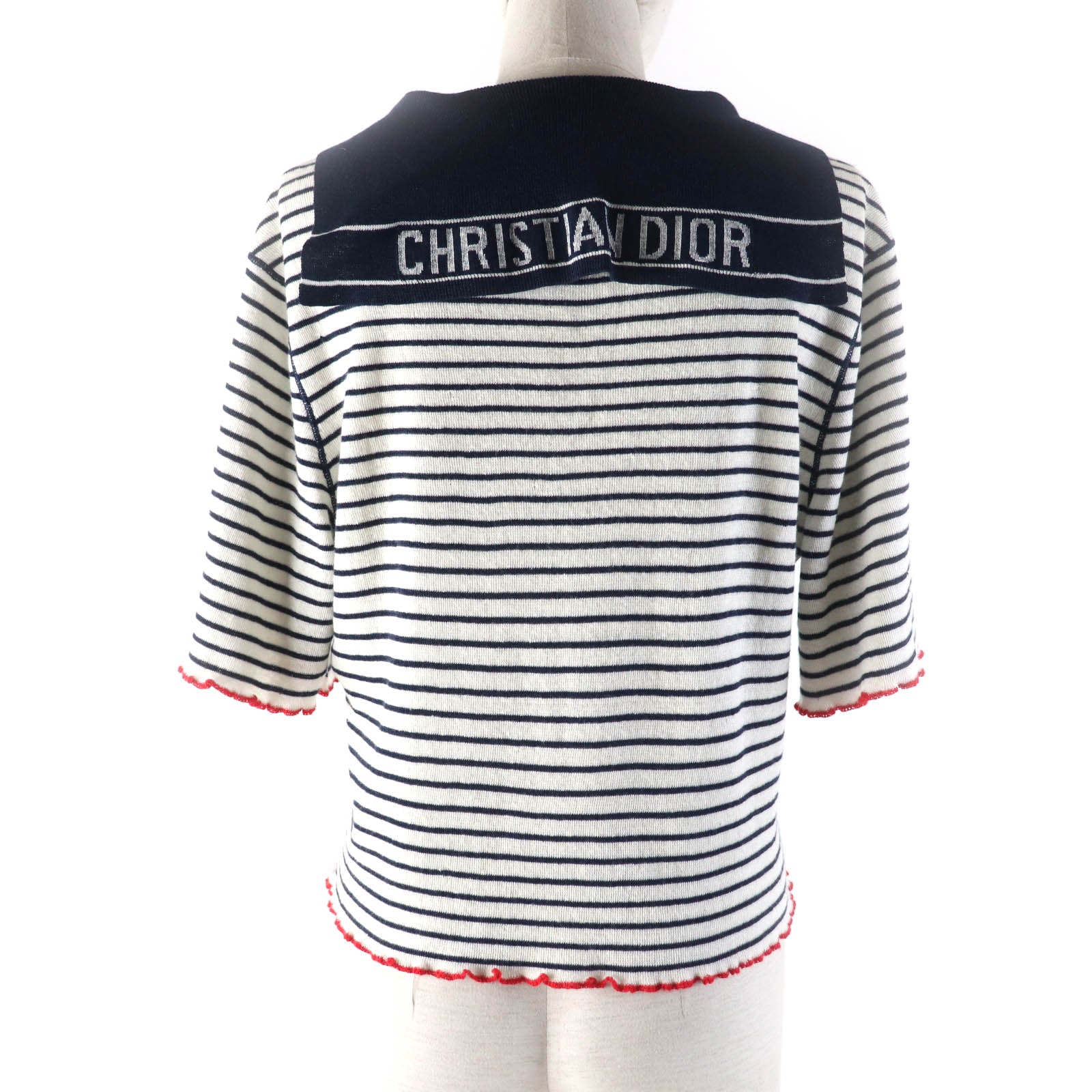 Dior Linen Cashmere Silk Knit Top Women