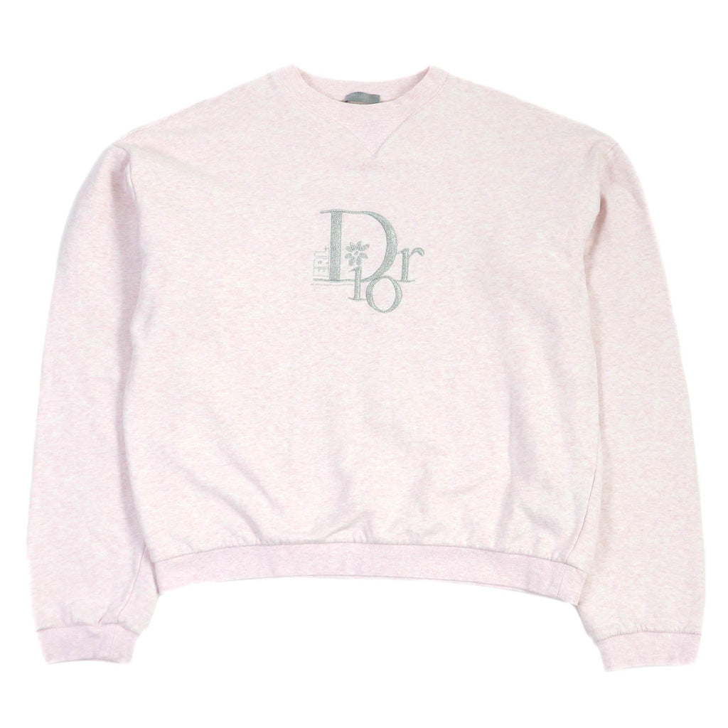DIOR×ERL Oversized Cotton Nylon Fleece Sweatshirt M