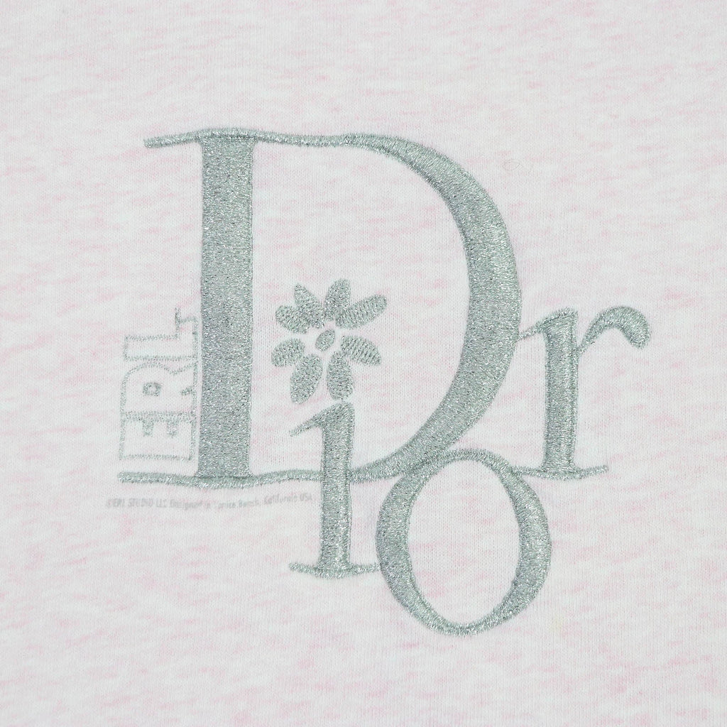 DIOR×ERL Oversized Cotton Nylon Fleece Sweatshirt M