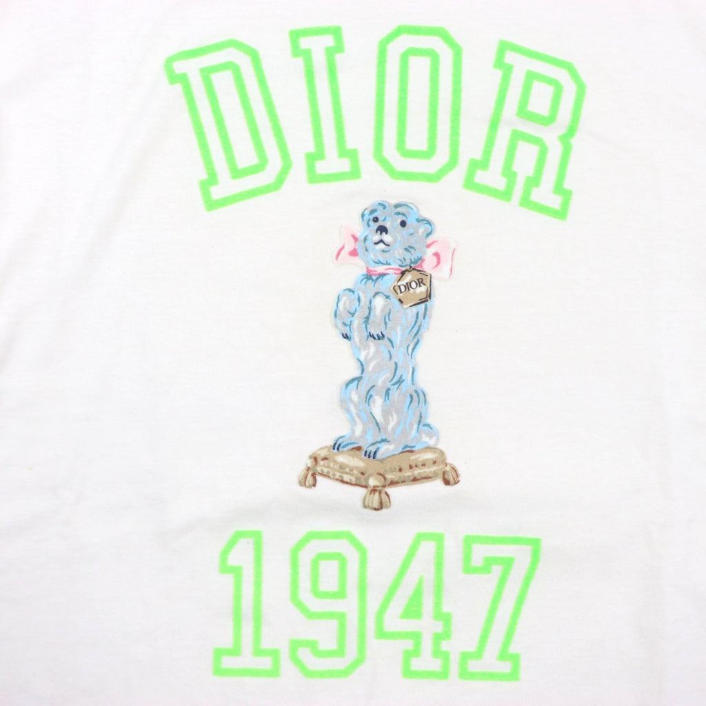 Dior Bobby Cotton Nylon Logo Crew Neck T-Shirt M