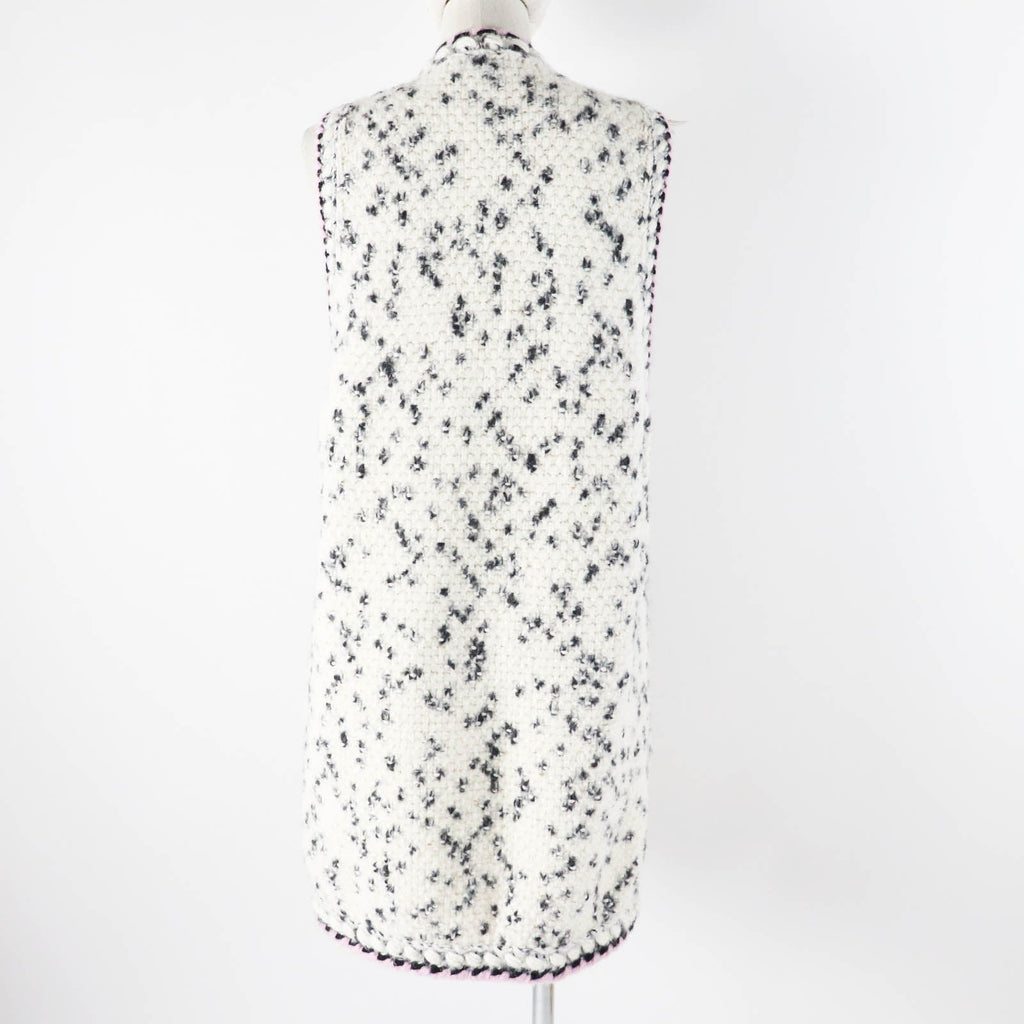 Chanel Cashmere Wool Long Knit Dress 36 Women