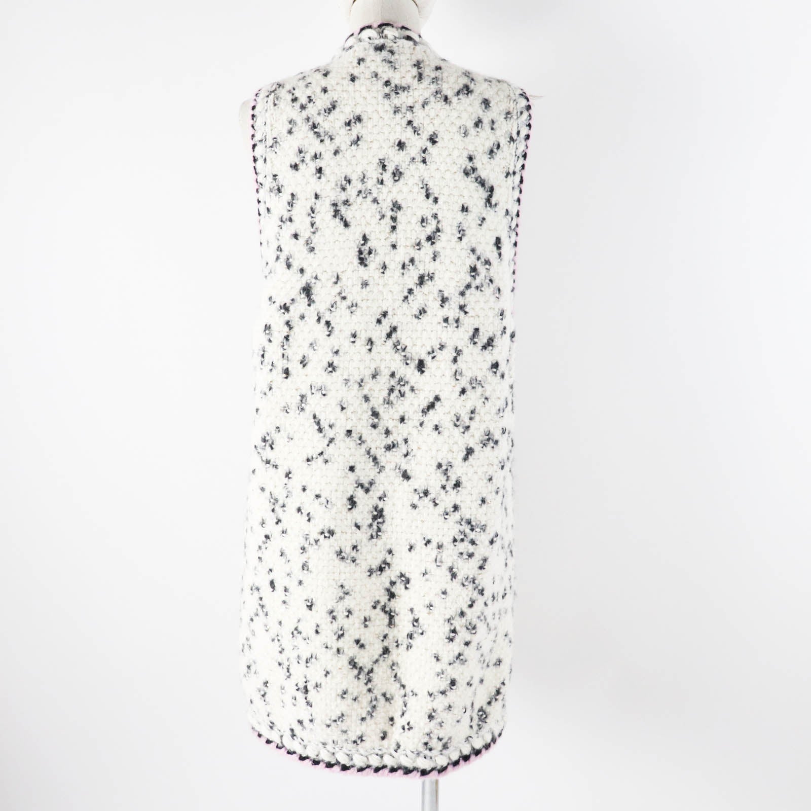 Chanel Cashmere Wool Long Knit Dress 36 Women