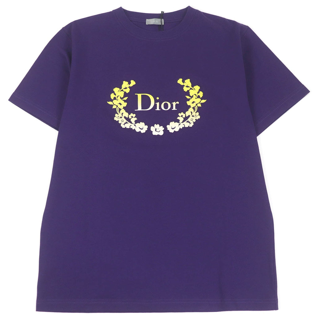 Dior Logo T-shirt Purple M