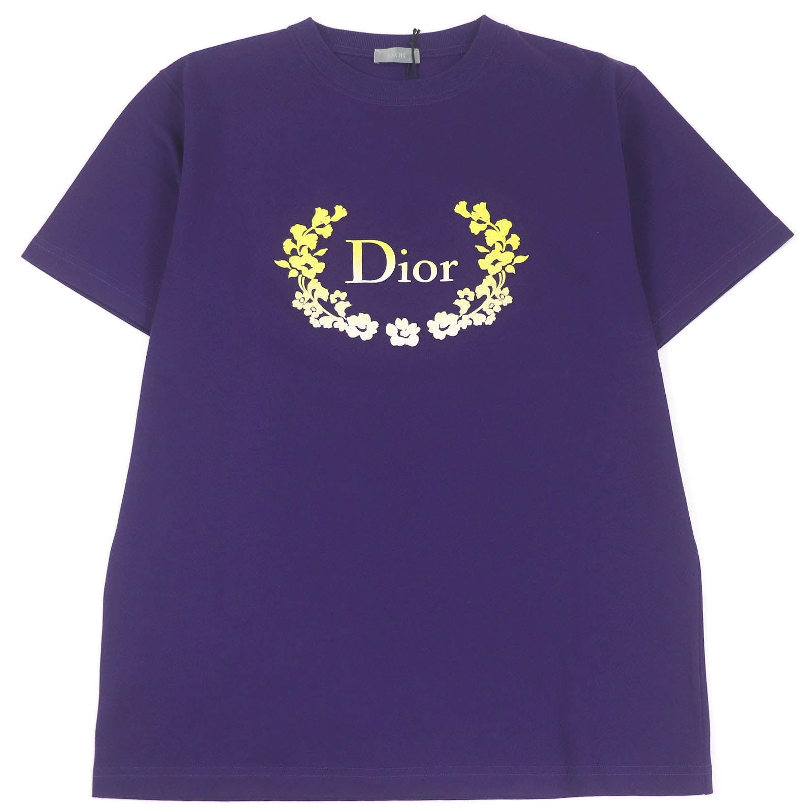 Dior Logo T-shirt Purple M