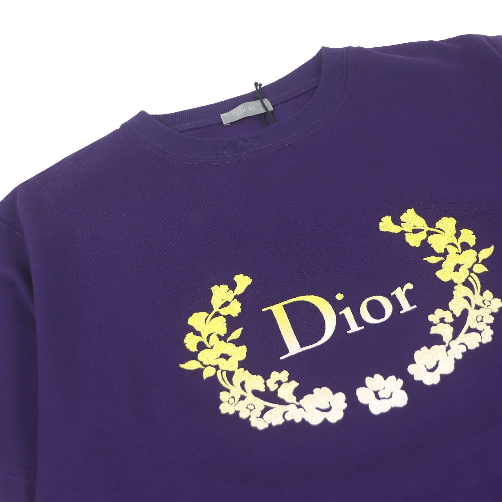 Dior Logo T-shirt Purple M