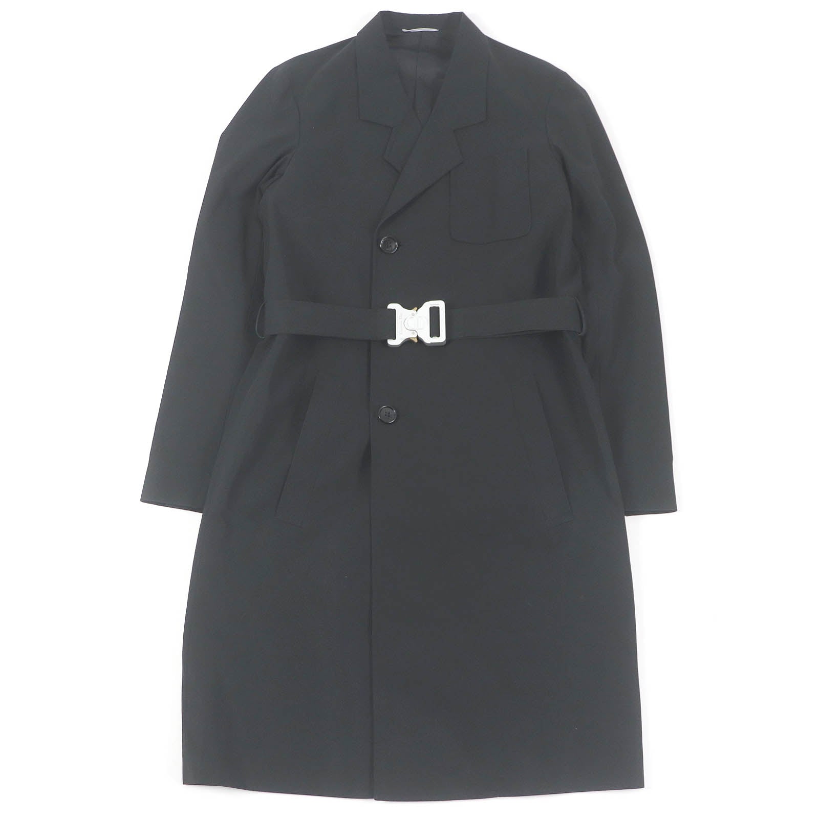 Dior Cotton Chester Coat Black 44