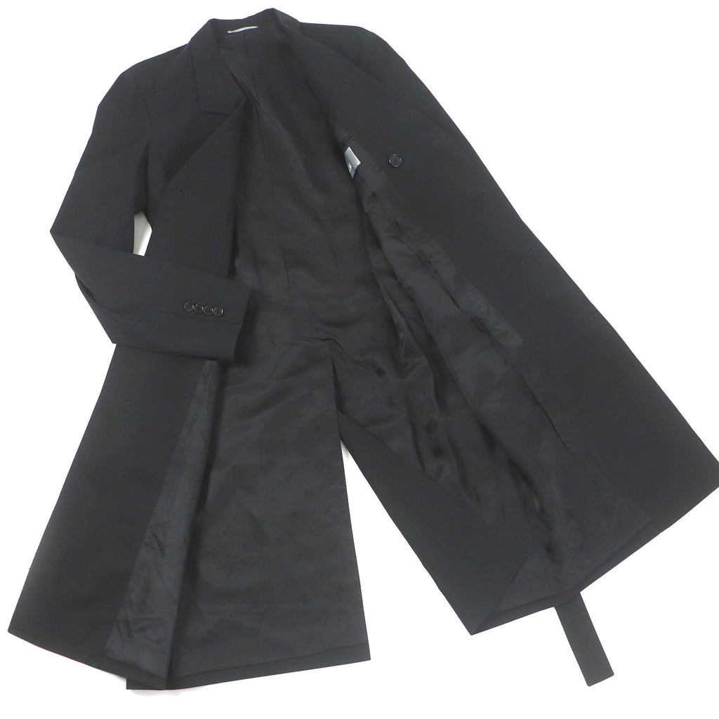 Dior Cotton Chester Coat Black 44