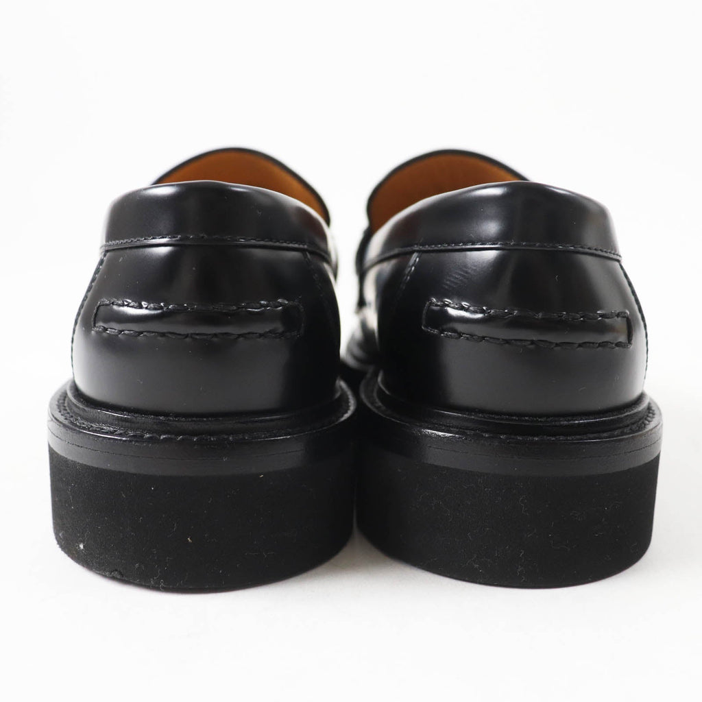Dior Leather Loafers Black 35 Women
