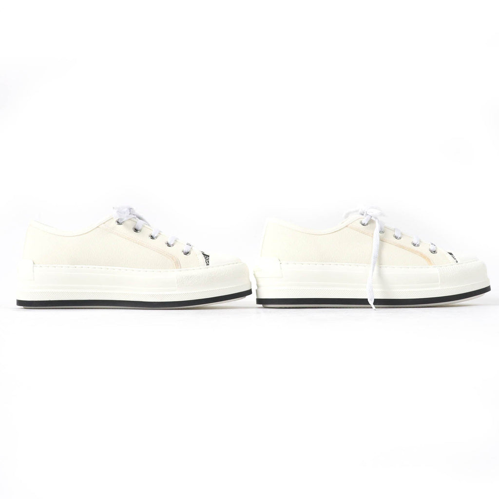 Dior Walk'n'Dior Jacquard Logo Sneakers Ivory