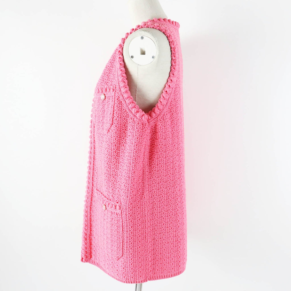 Chanel Cotton Polyamide Long Gilet 34