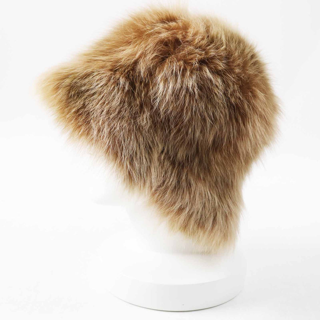 Fendi Zucca Pattern Fox Bucket Hat
