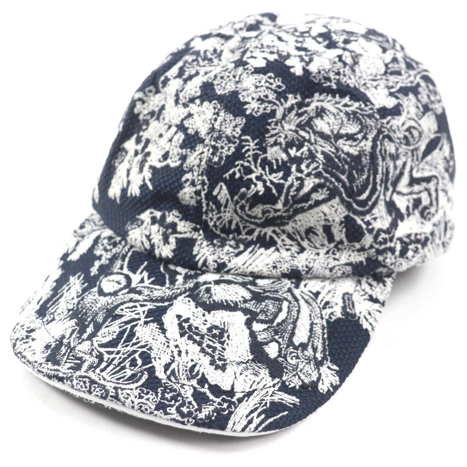 Christian Dior Toile du Jouy D-PLAYER Cotton Polyethylene Hat