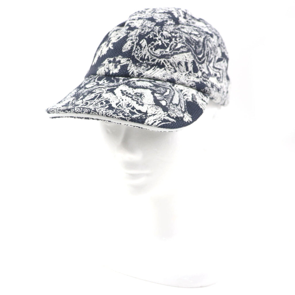 Christian Dior Toile du Jouy D-PLAYER Cotton Polyethylene Hat