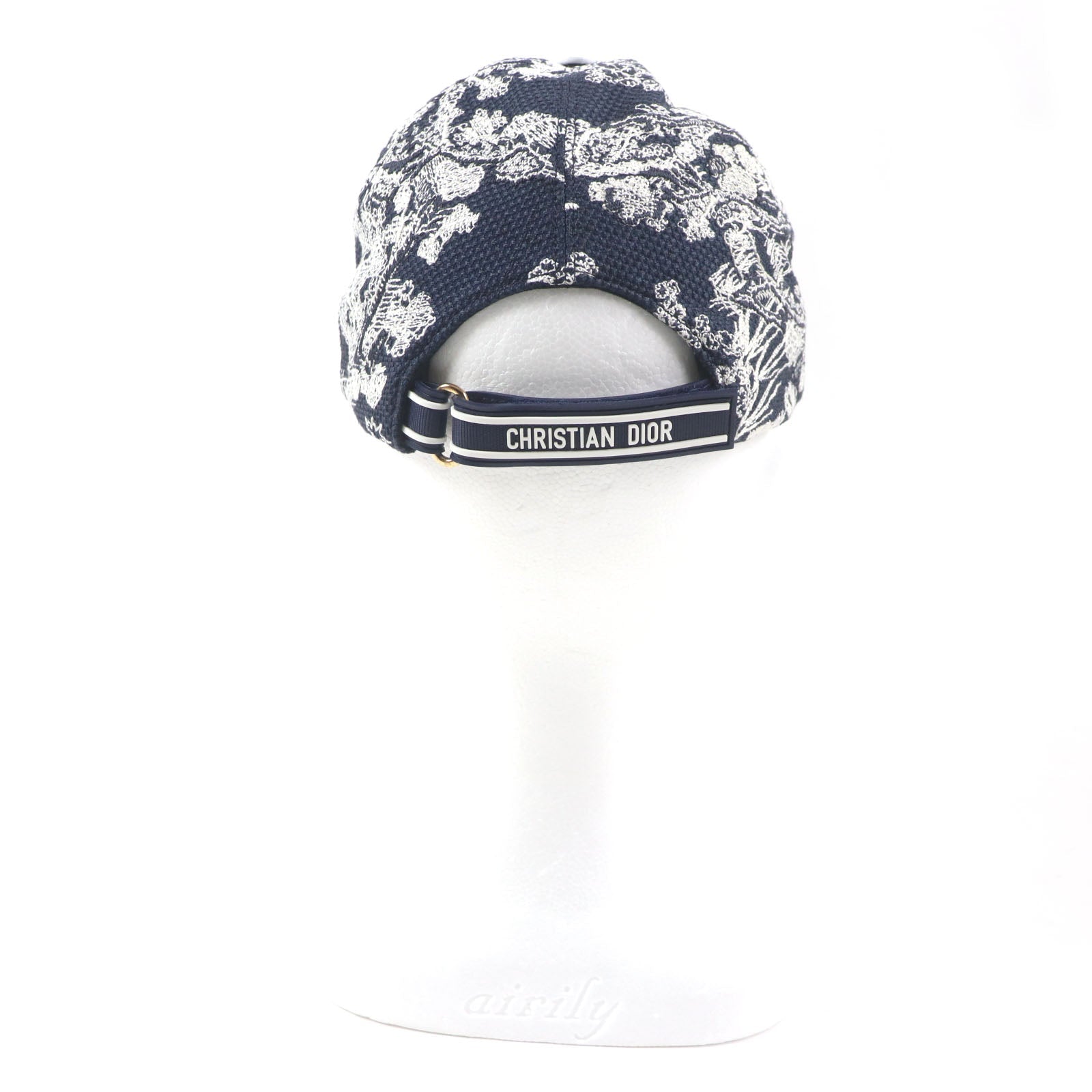 Christian Dior Toile du Jouy D-PLAYER Cotton Polyethylene Hat