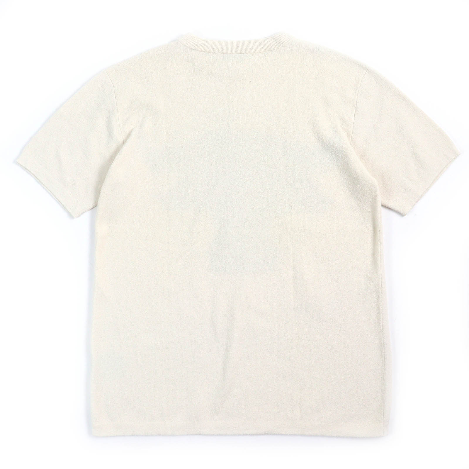 Dior Bull Embroidery Tee Ivory Navy S