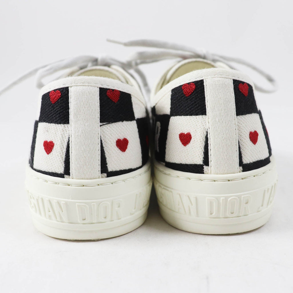 Christian Dior WALK'N'DIOR Canvas Leather Sneakers