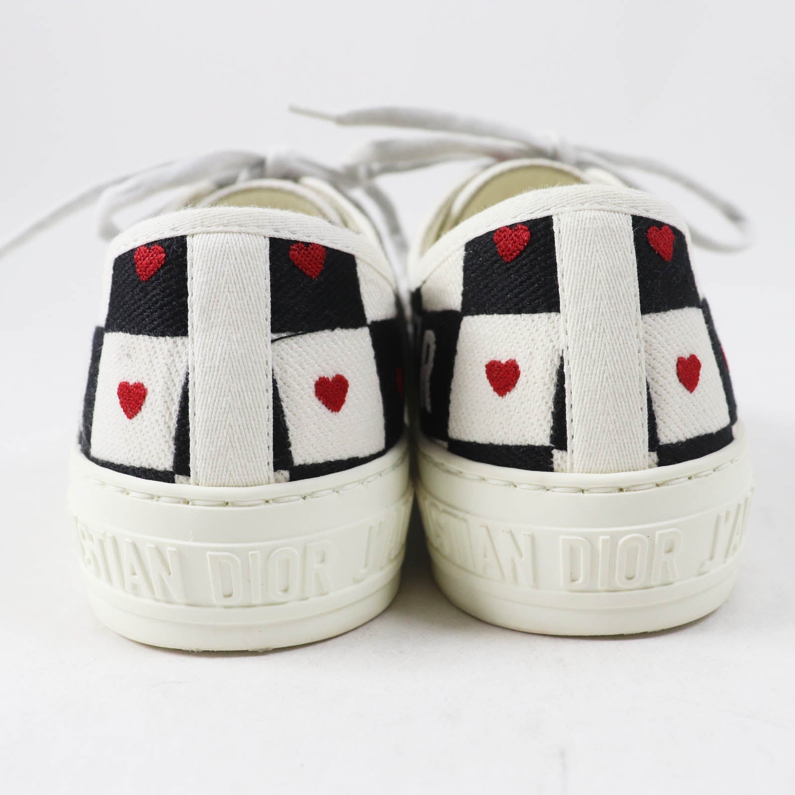 Christian Dior WALK'N'DIOR Canvas Leather Sneakers