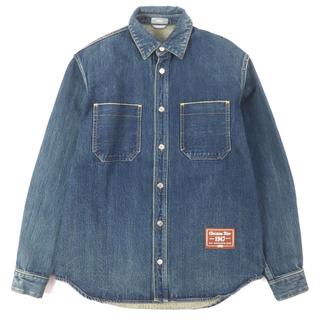 Dior Denim Cowhide Denim Jacket