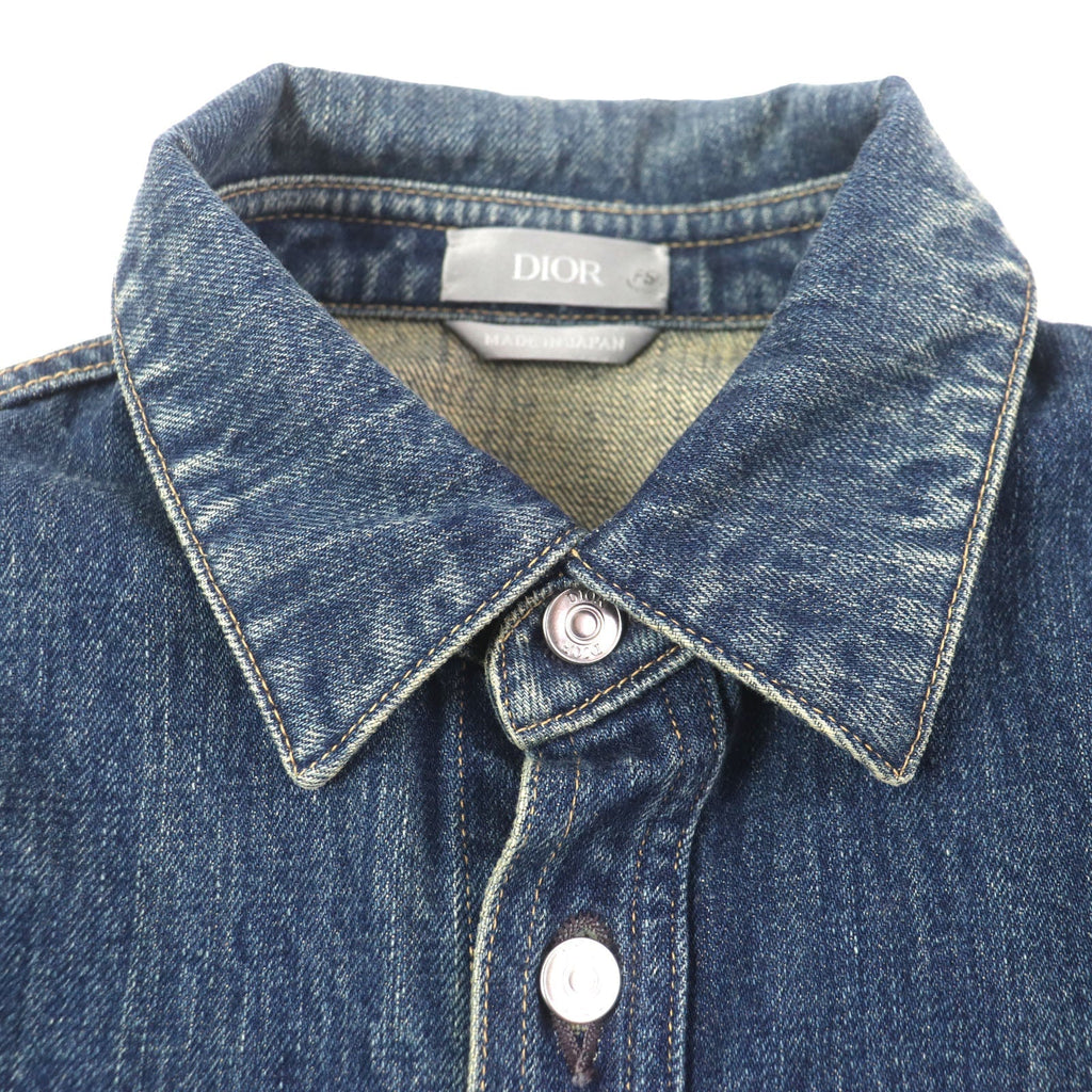 Dior Denim Cowhide Denim Jacket