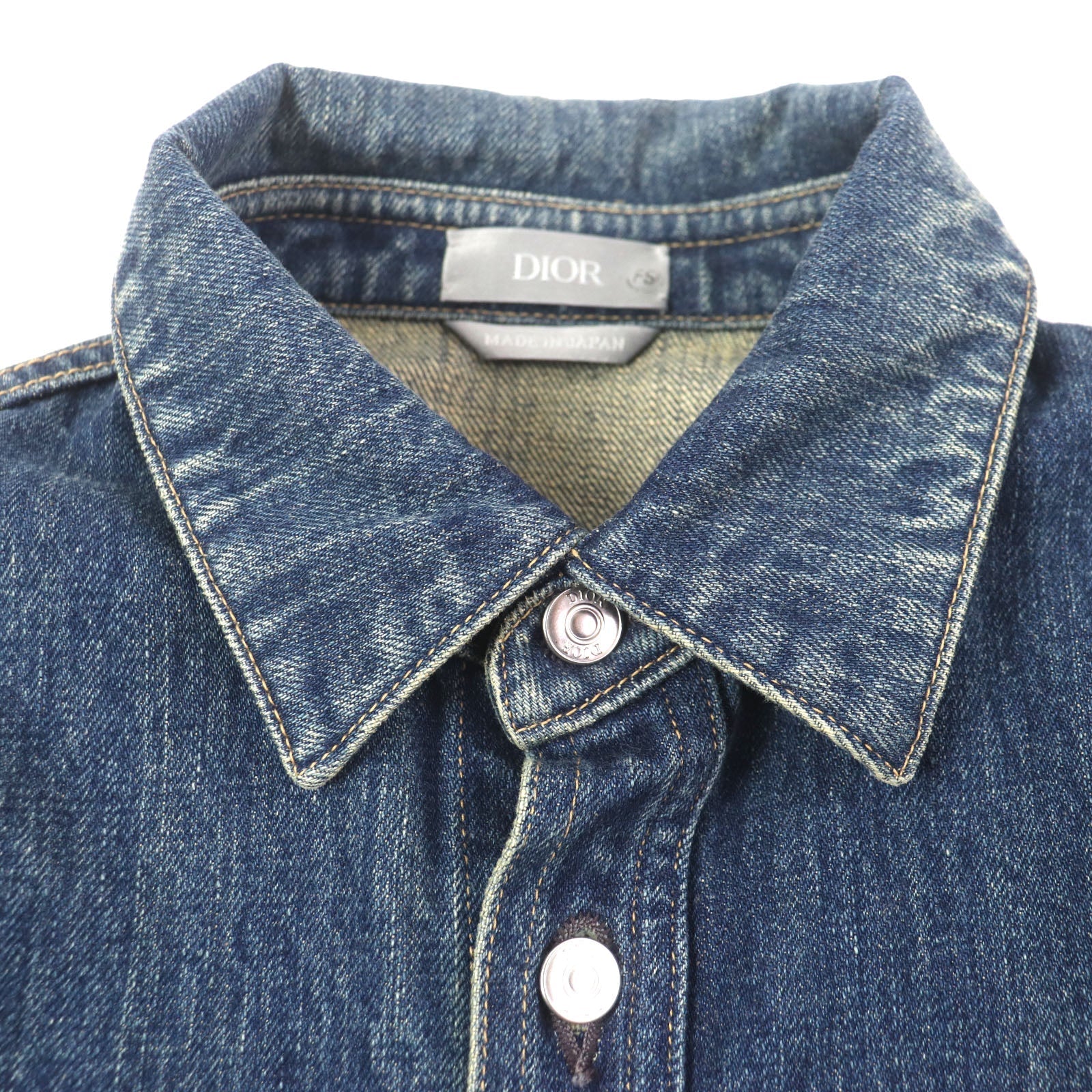 Dior Denim Cowhide Denim Jacket