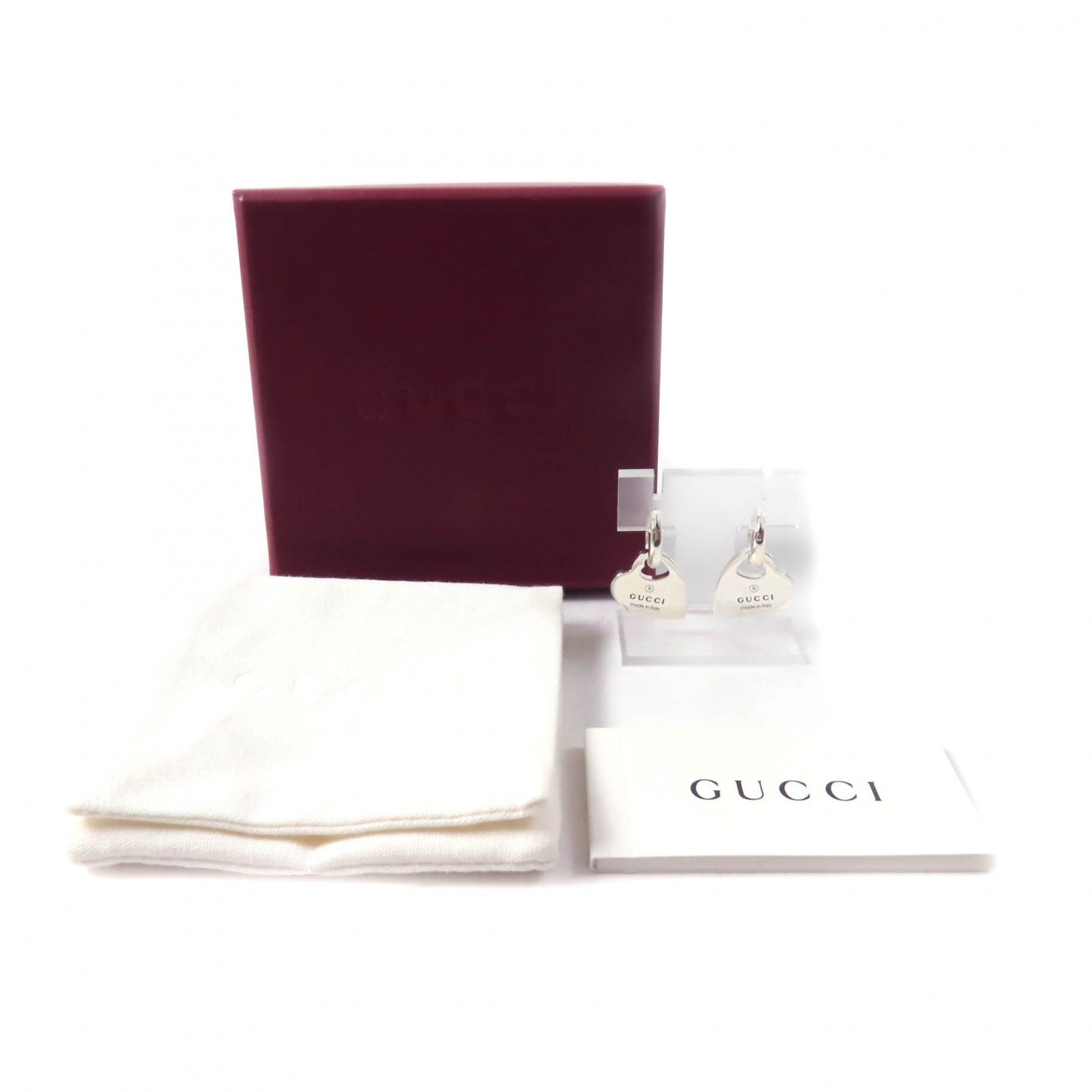 Gucci Trademark hoop earrings SV925 Earrings