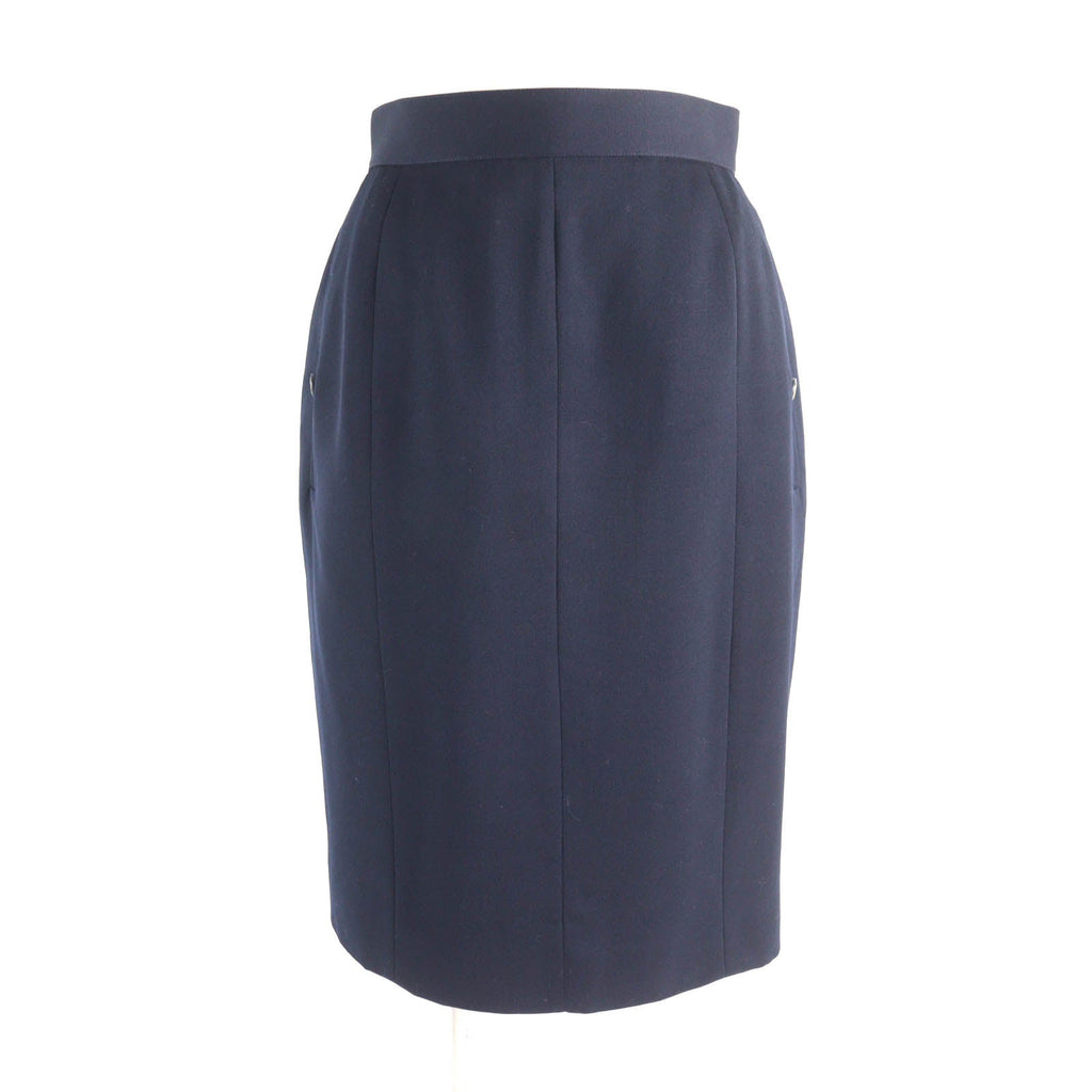 Chanel P04471 Wool Skirt