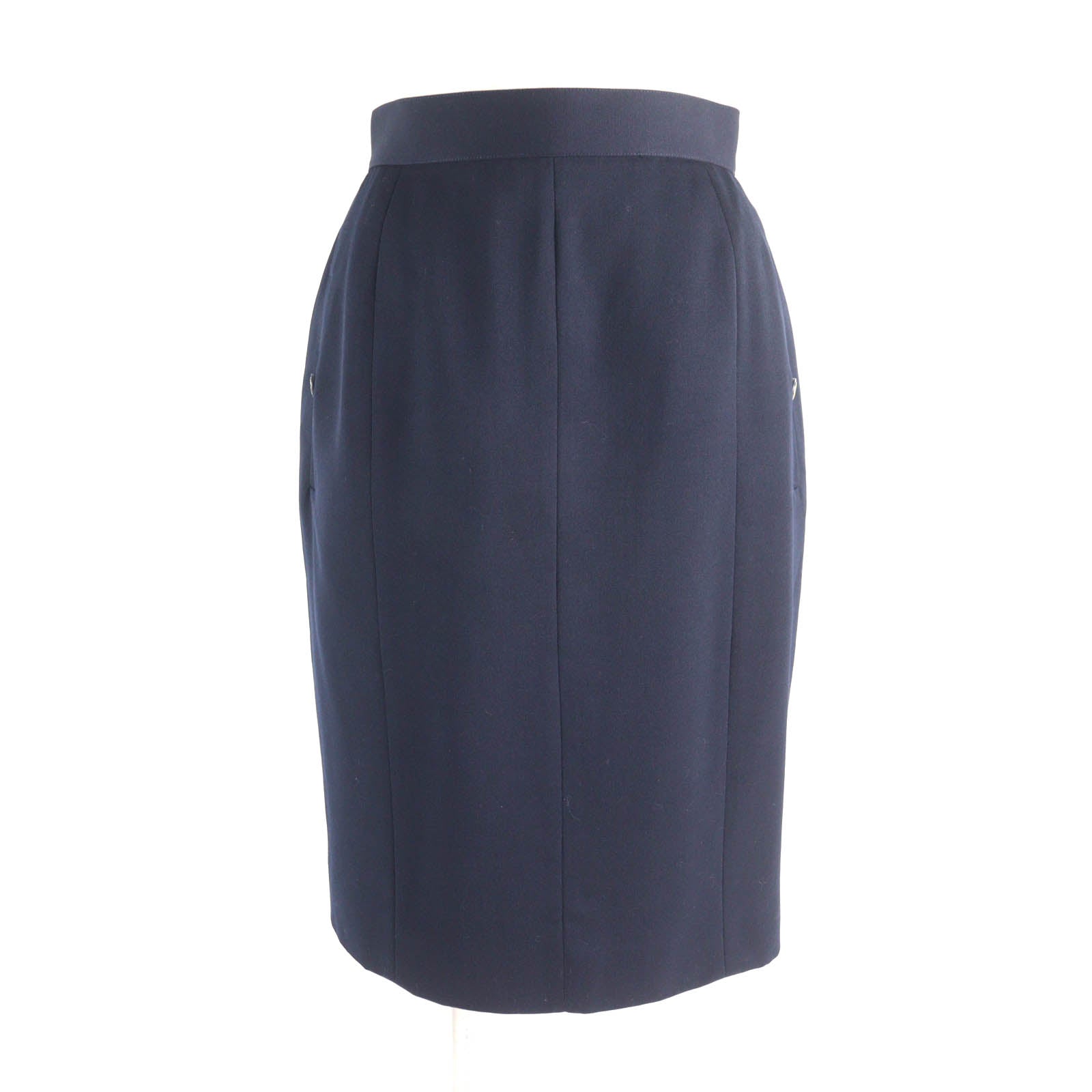 Chanel P04471 Wool Skirt