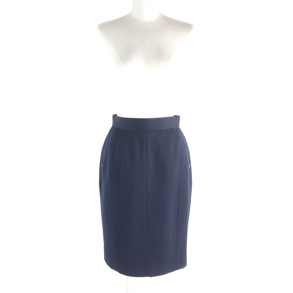 Chanel P04471 Wool Skirt
