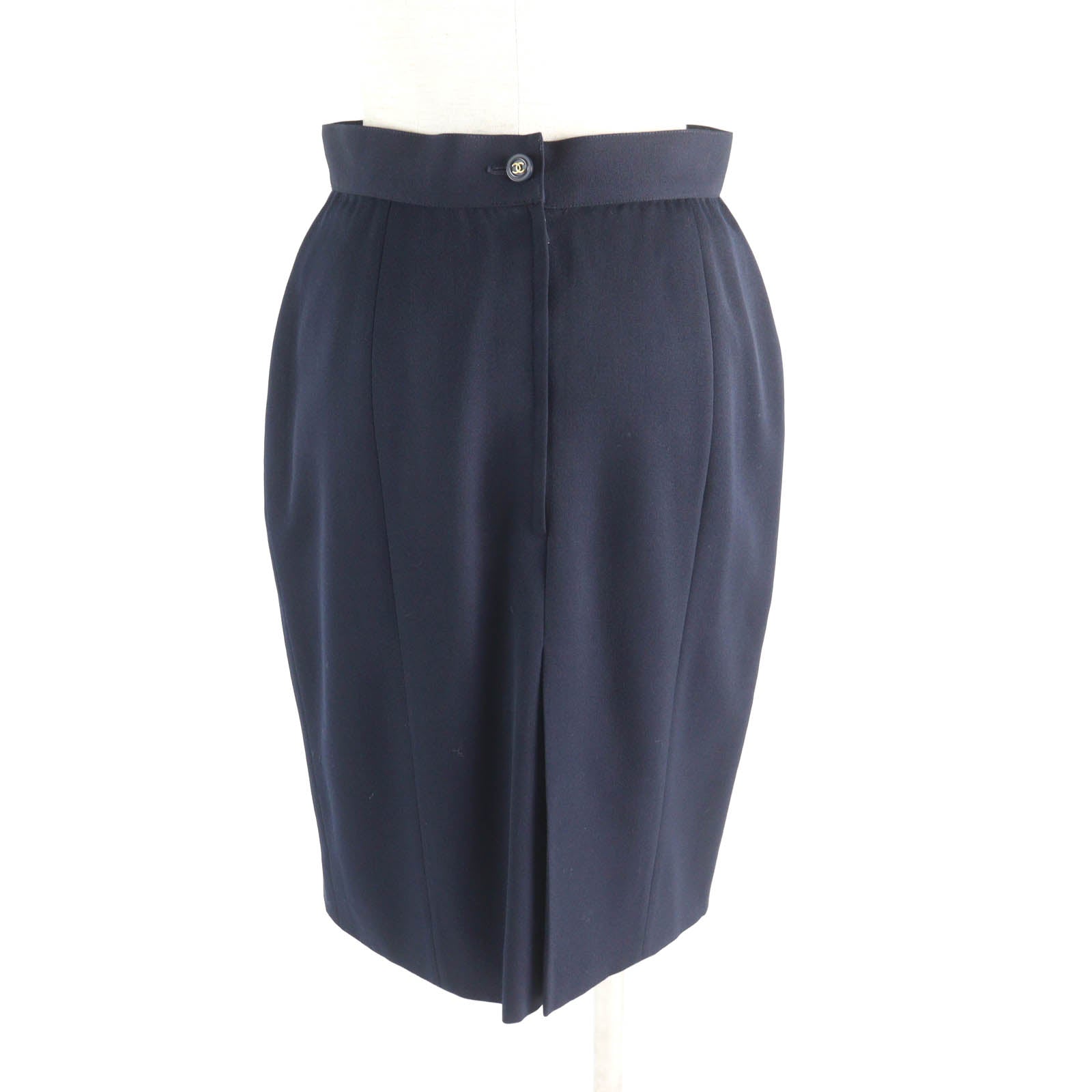 Chanel P04471 Wool Skirt