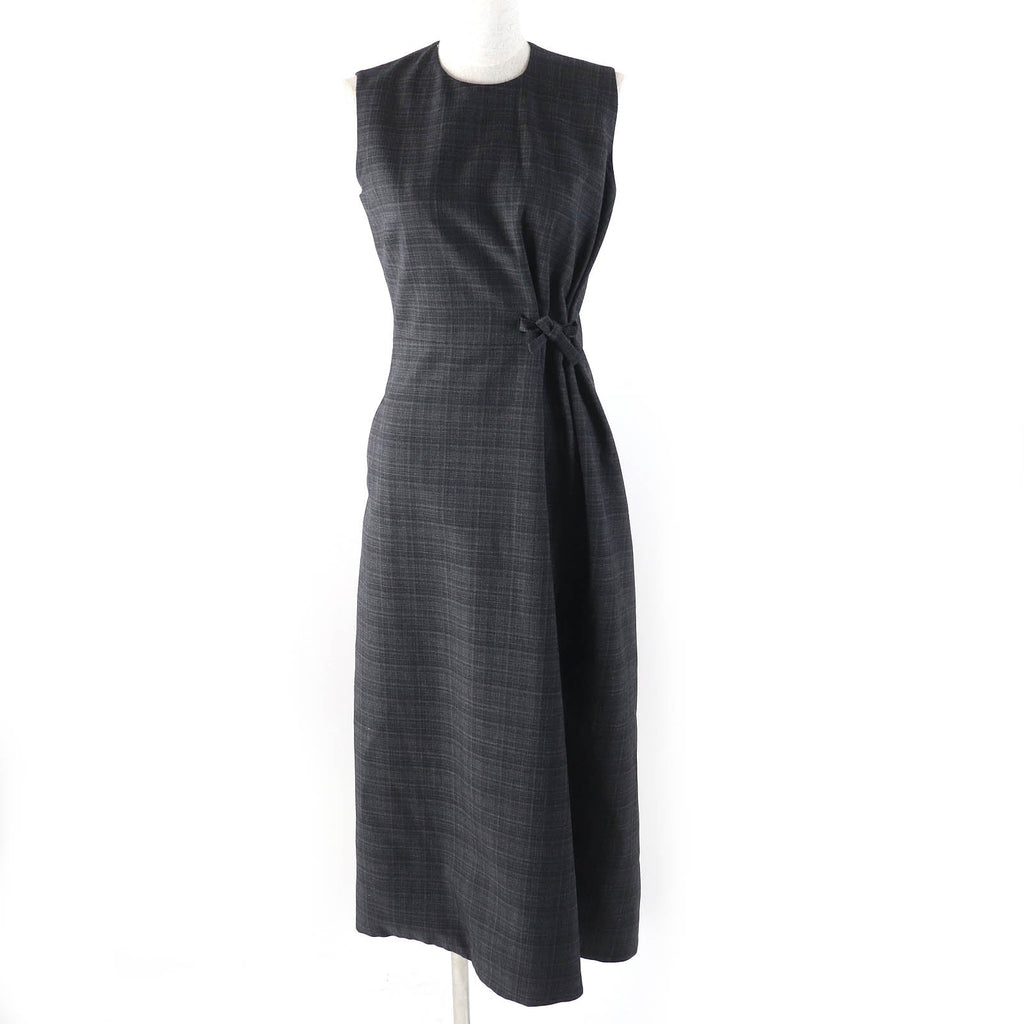 Christian Dior Checked Wool Silk Dress