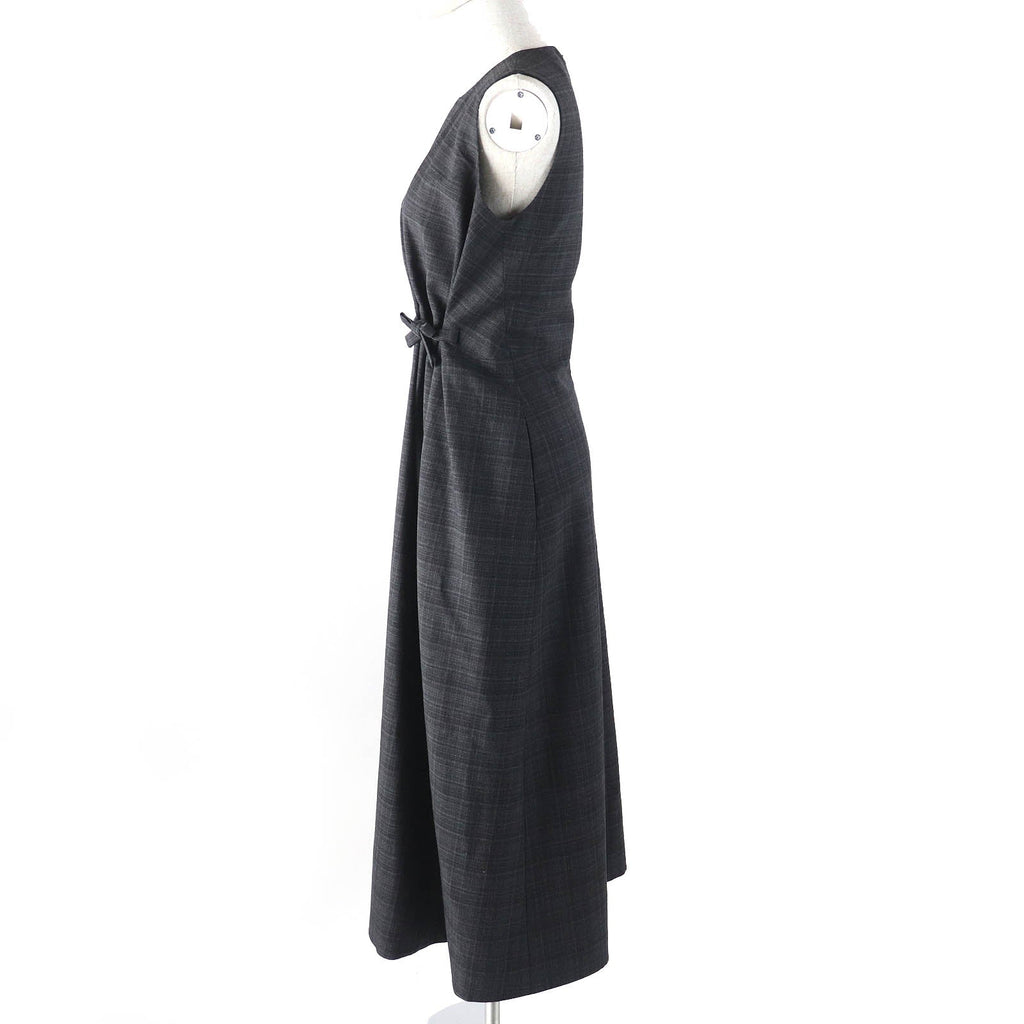 Christian Dior Checked Wool Silk Dress