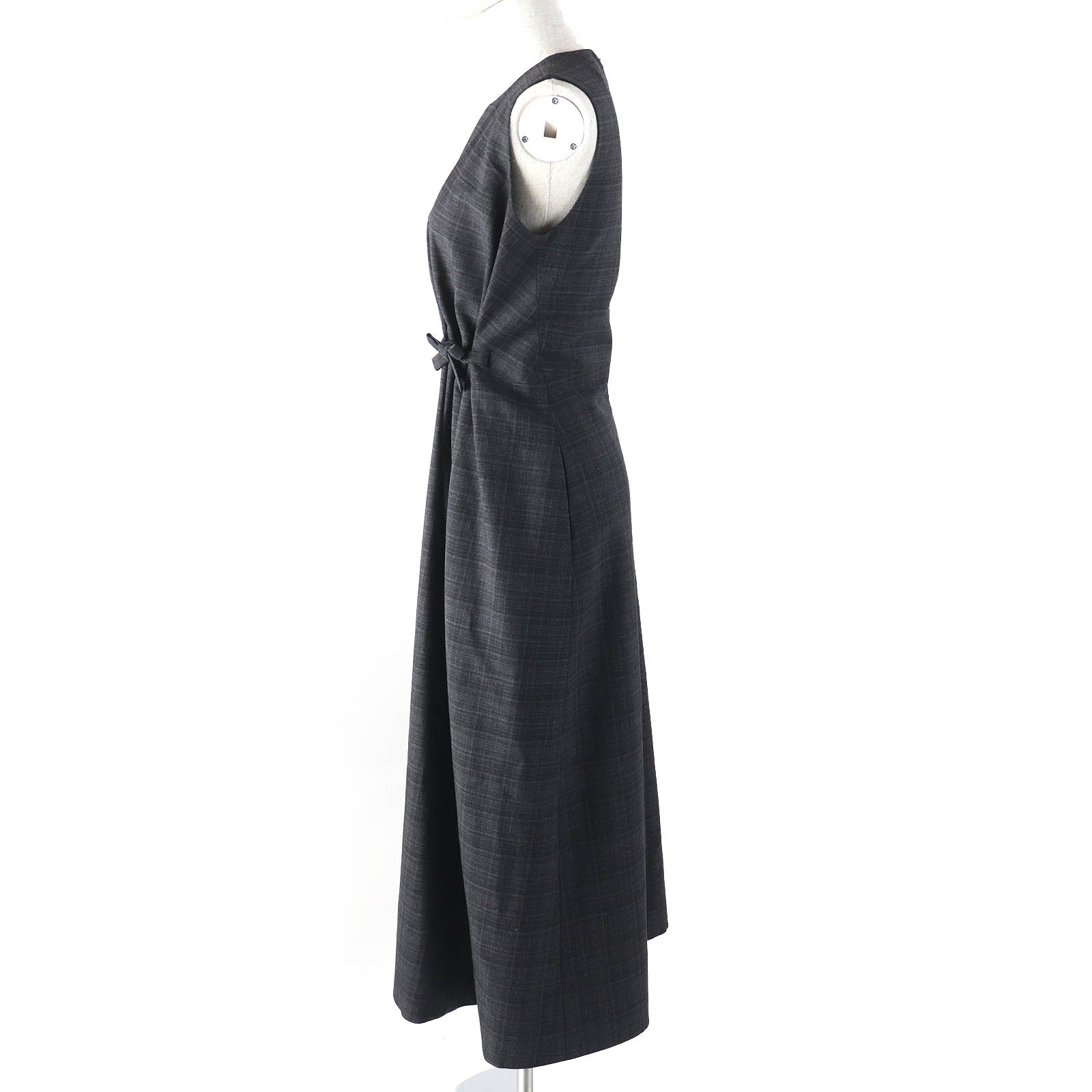 Christian Dior Checked Wool Silk Dress